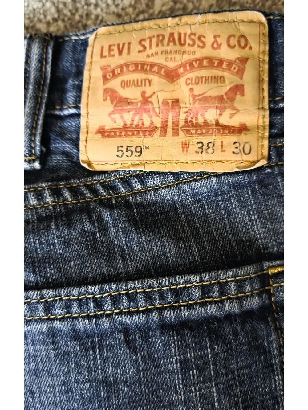 Levi's 559 Men's Relaxed Straight Jean 38W x 30L